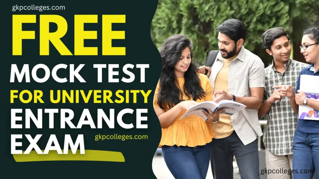 Free Mock Test for University Admission 2024-25