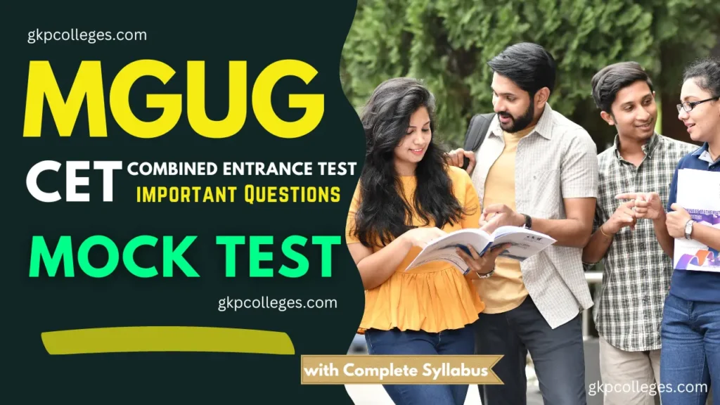 MGUG Mock Test for CET