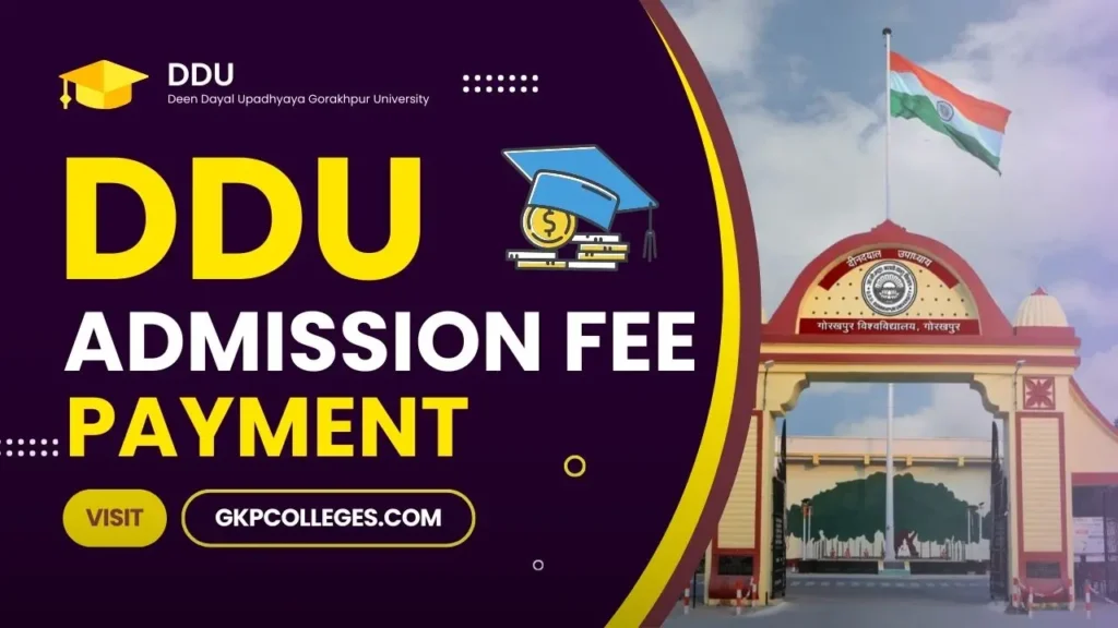 DDU Admission Fee Payment 2024